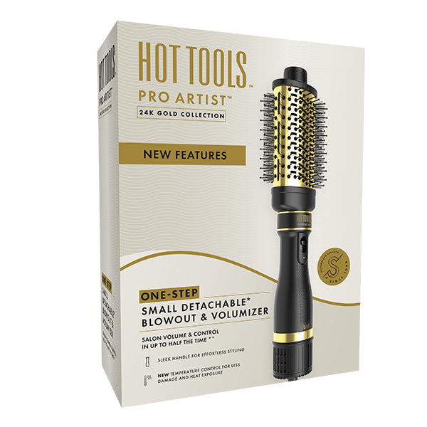 Hot Tools Pro Artist 24K Gold One-Step Detachable Blowout & Volumizer, Small