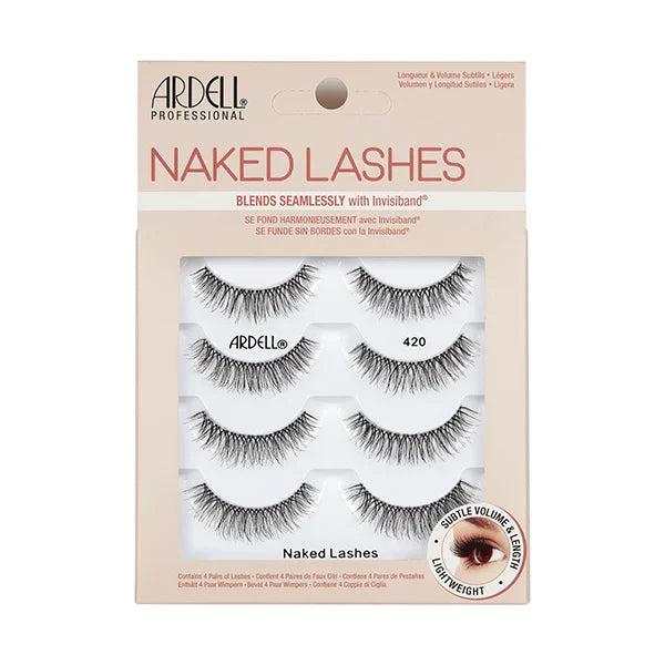 Ardell Naked Strip Lashes, 4 Pack