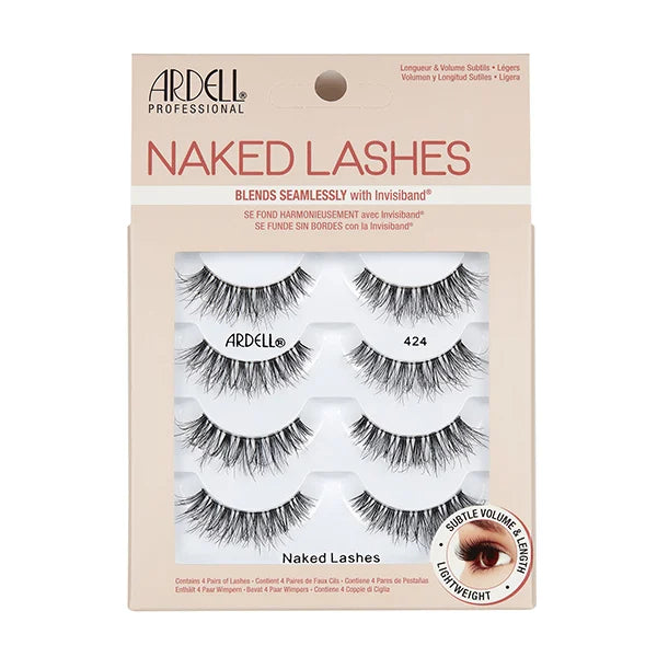 Ardell Naked Strip Lashes, 4 Pack