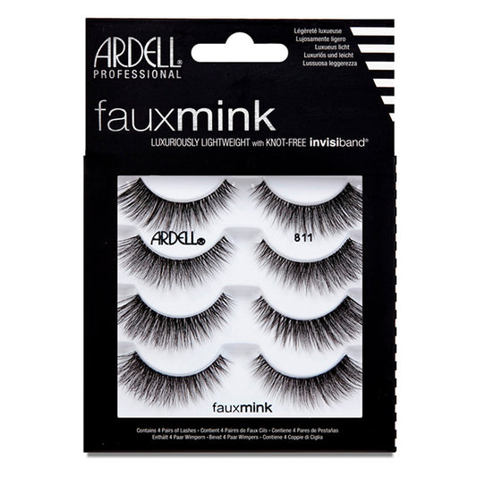 Ardell Faux Mink Multipack Strip Lashes, 4 Pack