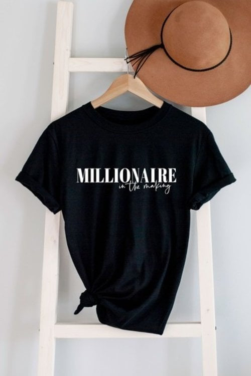 Millionaire in the making short sleeve