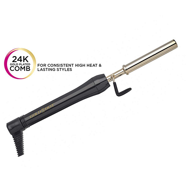 24k gold pressing and styling outlet comb