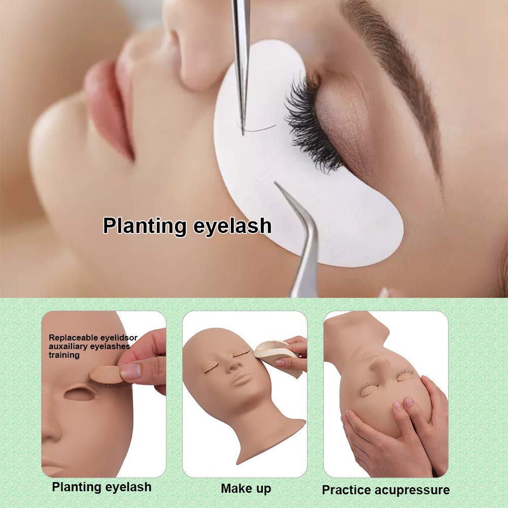 *Eyelash Extensions Training Mannequin