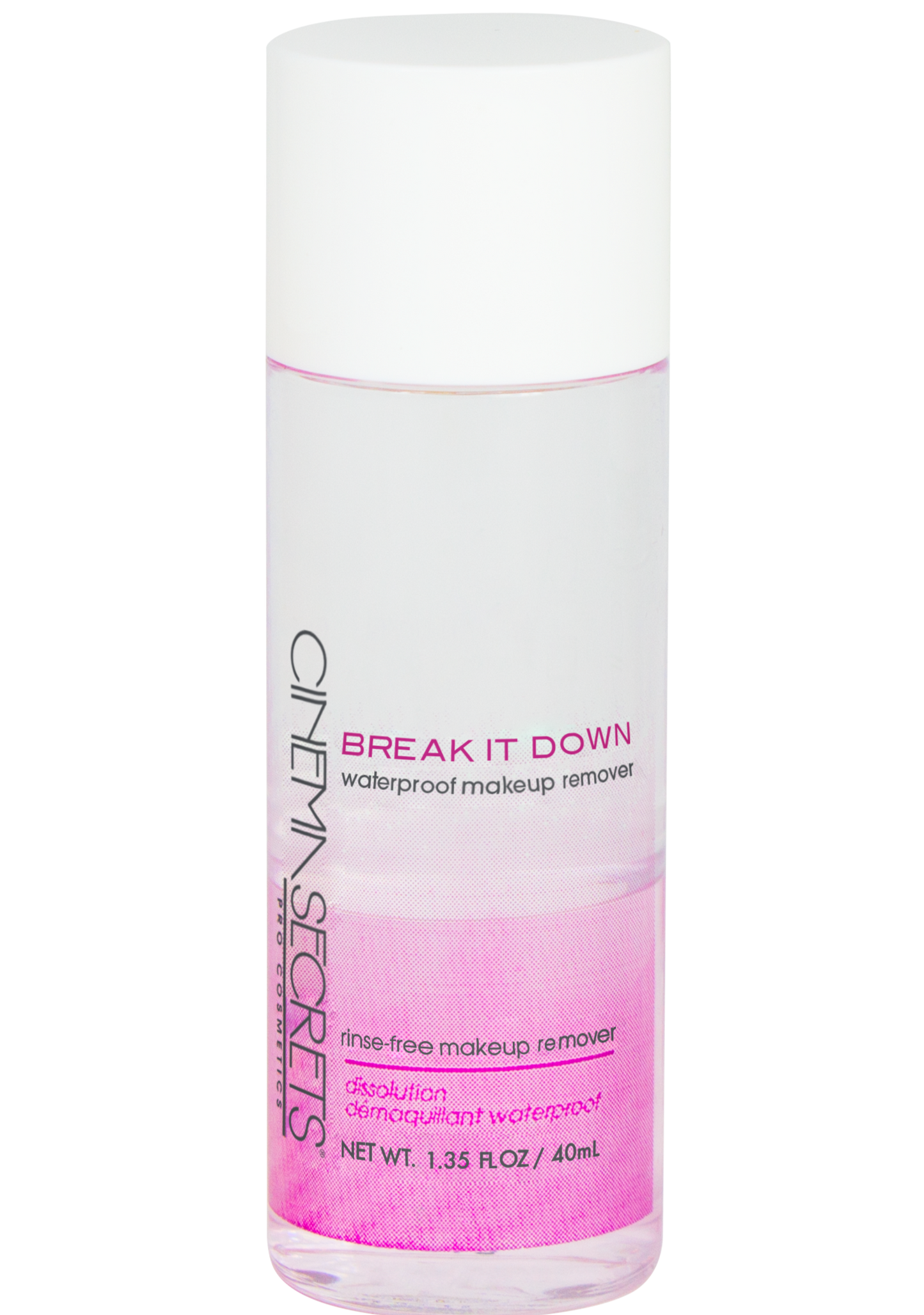 Cinema Secret break-it-down waterproof makeup remover