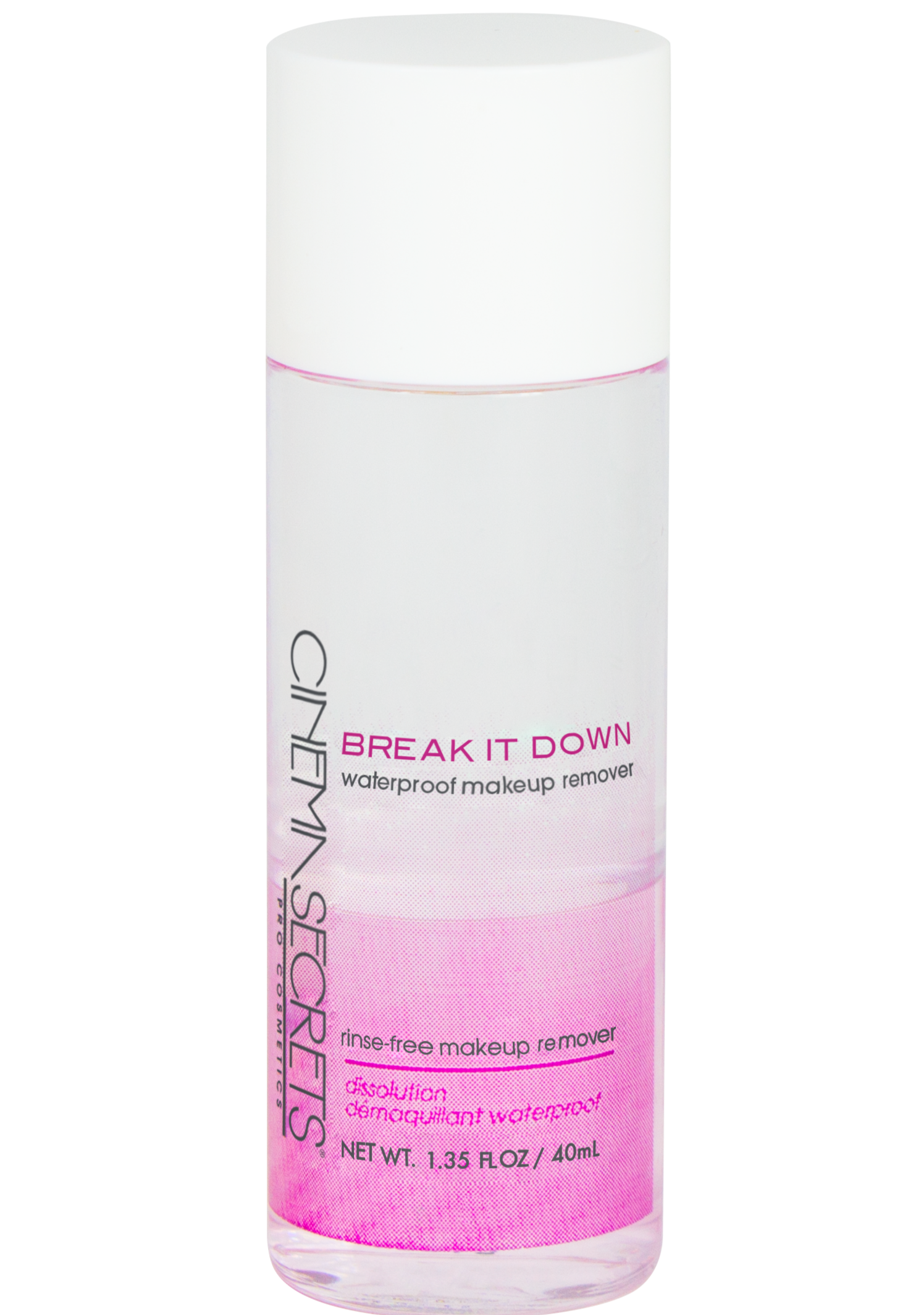 Cinema Secret break-it-down waterproof makeup remover