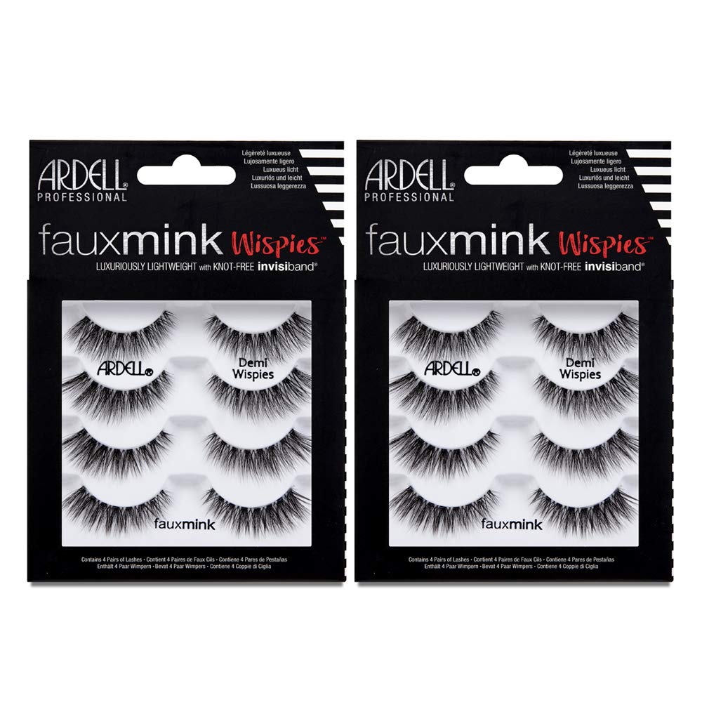 Ardell Faux Mink Wispies 4 Pack Demi Wispies (4pack)